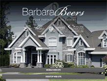 Tablet Screenshot of barbarabeers.com